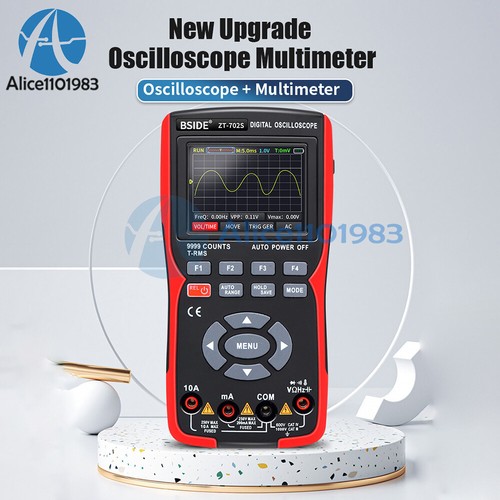 ZT-702S Digital Oscilloscope Multimeter AC/DC Voltmeter Ammeter Ohmmeter 9999 US - Picture 4 of 15
