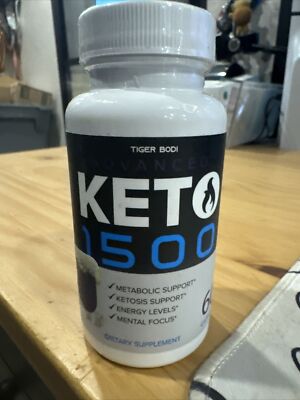 Tiger Bodi Keto Advantage Keto Burn Pills - 60 Capsules Advanced Ketosis Support