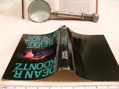 Dean R. Koontz *THE VOICE OF THE NIGHT* HC/DJ Book Club Edition - Picture 15 of 15