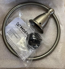 NEW Moen Brantford Kitchen Bath Towel Ring - BRUSHED NICKEL - YB2286BN