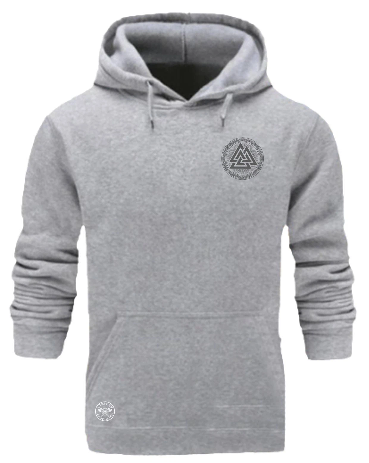 VETEMENTS Valknut Shield Hoodie Small Vikings Clothing Valhalla Pagan Warrior Thor Top