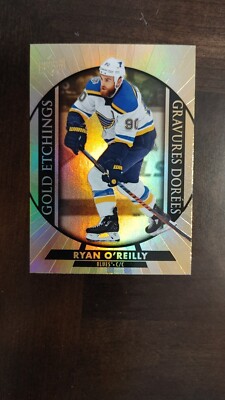 2020-21 Upper Deck Tim Hortons Gold Etchings Ryan O'Reilly