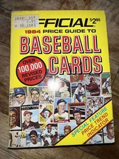 The Official 1984 Beckett Price Guide To Baseball Cards Paperback Book