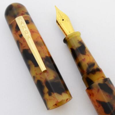 Ranga Premium Acrylic 4C Fountain Pen - Tortuga, Choice of JoWo #6 Nibs (New)
