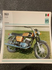 CARTE FICHE MOTO collection ATLAS ISLO TS 250 