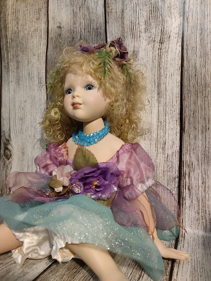 💮 Ancienne Poupée, Poupon En Porcelaine 💮 - Photo 2/4