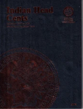 New Whitman Indian Head Cent Folder 1857-1909