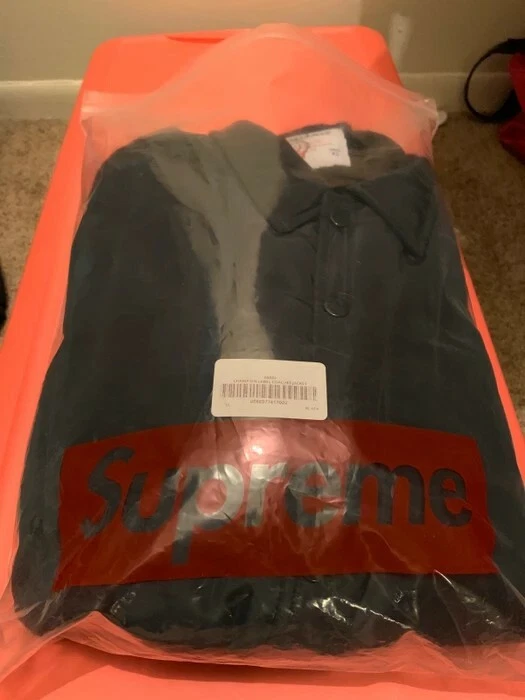 Veste Supreme® Champion® Label Coaches NOIRE taille XL neuve FW18 épuisée rare 