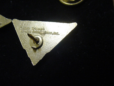 Broche Vintage Triumph Rock'n'Roll - Pins Alliés Avec Membres Du Groupe
