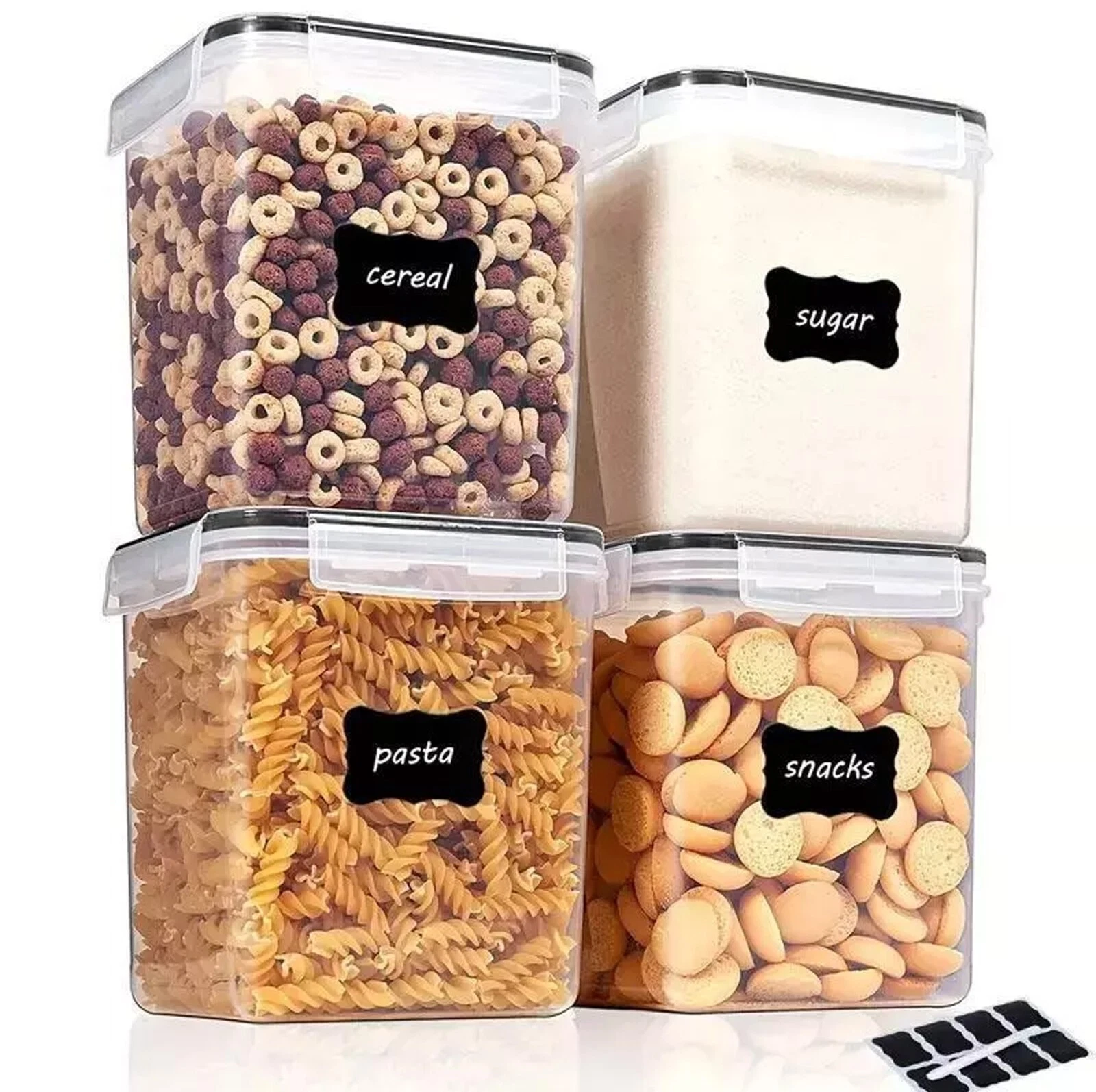 5.2L 4 Pack Large Food Storage Containers W/ Lids BPA-Free Airtight for Kitchen
Opens in a new windo