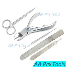 Ingrown Nail Cutter Nipper Toe Nail File D/E Iris Scissor Deb File BTS-287