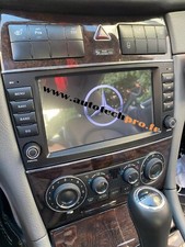 Autoradio GPS Carplay-Android auto Mercedes Classe CLK W209 (2004-2011) + caméra