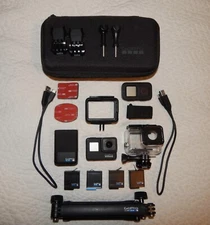 GoPro HERO 7 Black Action Camera 4K HD 12MP: Bundle (Read Description).