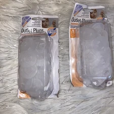 Electrical Outlet Plugs, 2 Pack. Child safety plug protectors, Mommy's Helper