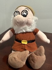 Walt Disney World Exclusive Snow White  The Seven Dwarfs Doc Bean Bag Plush 9"