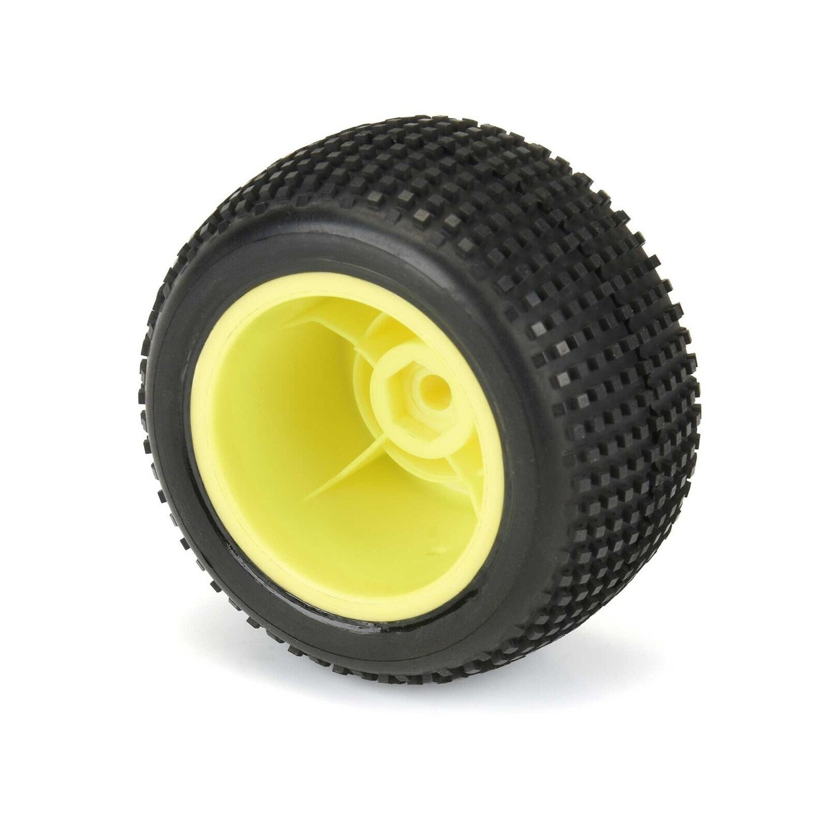 Pro-Line Hole Shot Tires Mounted Yellow Mini-T 2.0 F/R (2