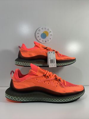 Adidas 4D Fusio  Screaming Orange  Primeknit Lifestyle Shoes FY5929 Mens Sz 12.5