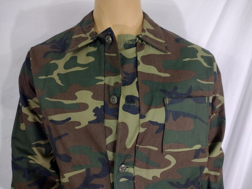 GAME WINNER Camicia mimetica da caccia outdoor da uomo 32/34 media made in S. Africa - Foto 3 di 12