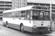 AB0443 Birch Coach Bus - DUC 70C to Welwyn - photograph 6"x4"