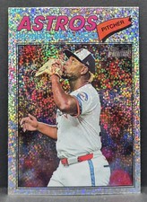 2026 Topps Heritage #185 Ronel Blanco Chrome Silver Sparkle Refractor