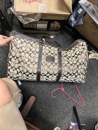 coach duffle bag Vintage
