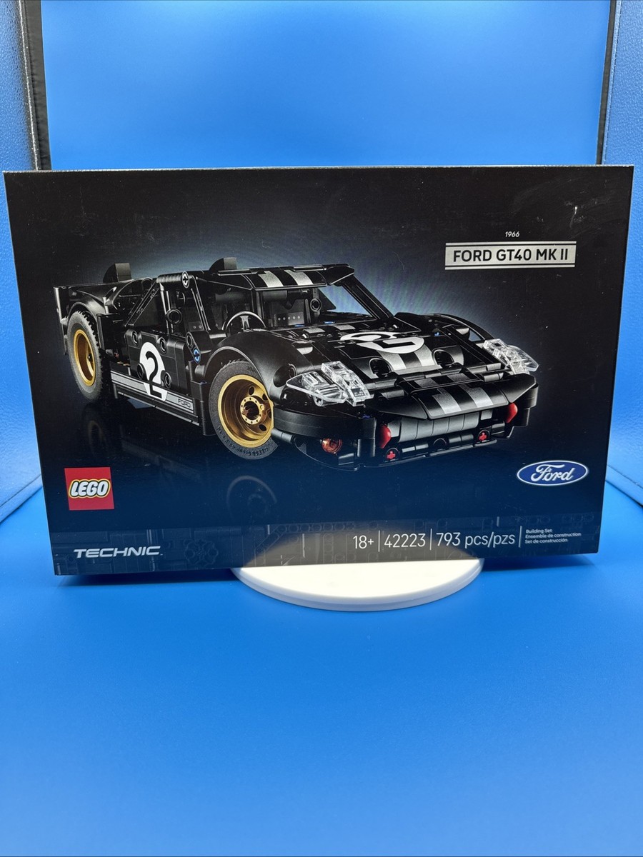 New Lego Technic 1966 Ford GT40 MKII Race Car 42223 | eBay