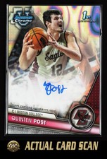 2023-24 Bowman University Chrome #BCPA-QP Quinten Post Prospects Auto Lava #/199