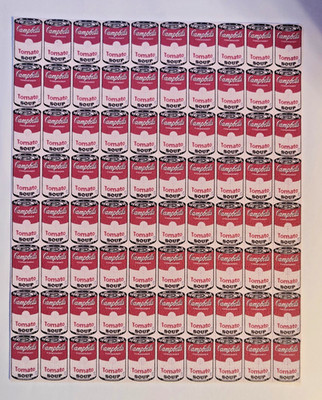 Blotter Art: ''Campbells Tomato Soup''-psychedelic goa acid Artwork /Perfo 500Tabs