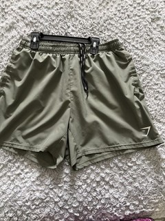 Men’s Gymshark Shorts L Olive Green