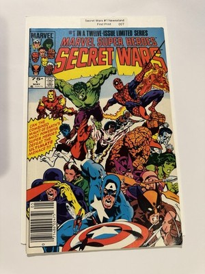 Marvel Super Heroes Secret Wars #1 Newsstand First Print