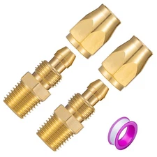 Breezliy Premium Solid Brass 2PCS Reusable Replacement