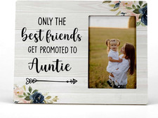Aunt Picture Frames, Pregnancy Announcements, Baby Announcement Gifts - 4x6 Phot