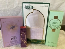 WICKED 4 PACK Beekman 1802 Mud Mask + Lip Stain + Undereye Masks + Glinda Towel