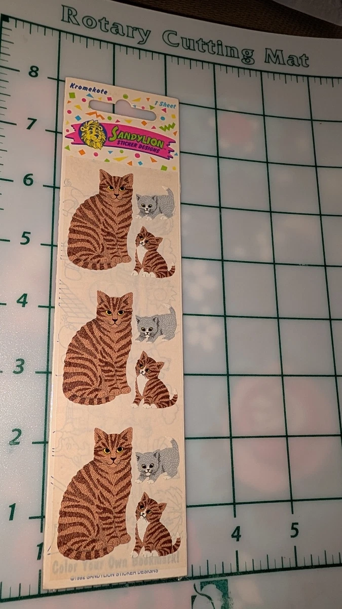 Sandylion Adesivi Essenziali Grandi – Tema Gatti Con Cappello E Zampe – Per Halloween E Autunno