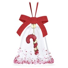 Swarovski Holiday Cheers: Bell Red Crystal Polyester Ornament 5688313