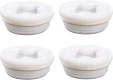 4Pcs 2" Bung Cap Fine Thread Poly Buttress Drum Bung for 55 Gallon Plastic Drum,