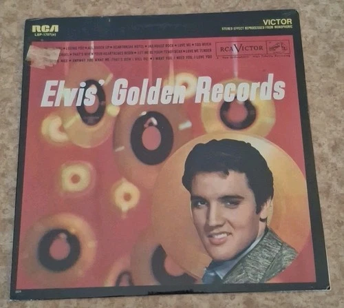 ELVIS PRESLEY Elvis' Golden Records SEALED ORIGINAL 1958 STEREO LSP-1707(e)