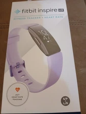 Fitbit inspire HR fitness tracker + heart rate Swimproof Lilac