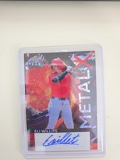 2026 Leaf Metal Baseball Eli Willits 1/1 - Metal X - MX-EW1 # Fire card