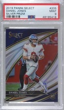 2019 Panini Select Field Level Silver Prizm Daniel Jones #205 PSA 9 MINT 0jy3