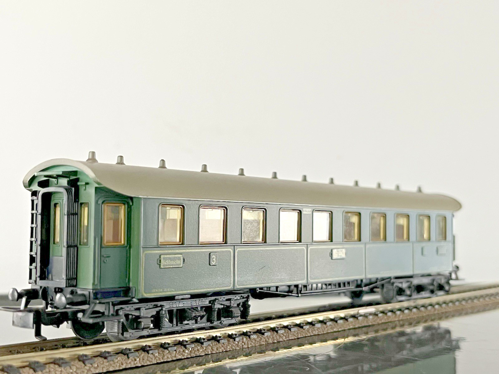 Train miniature Märklin 4135 K.Bay.St.B. de 3ème classe échelle HO