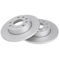 2 Bremsscheiben Voll Ø 256 Mm 11,9 Mm A.B.S. FüR U.A. VW Golf