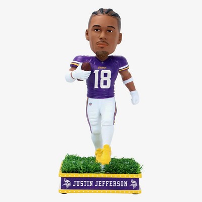 Justin Jefferson Minnesota Vikings Field Star Bobblehead NFL Football