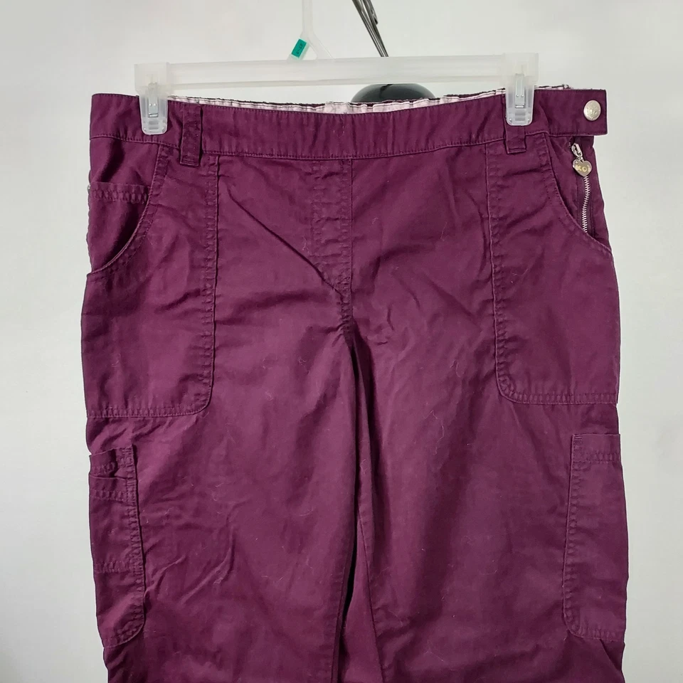 Pantalones Exfoliantes Koi Bolsillo Carga Talla XL Uniforme Médico Enfermera Dental Púrpura Foto 4 de 4