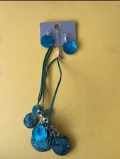 Next Blue Matching Earrings and Necklace Set