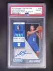 2018 Panini Contenders Jalen Brunson #105 RC Ball High Auto Playoff /35 PSA 8