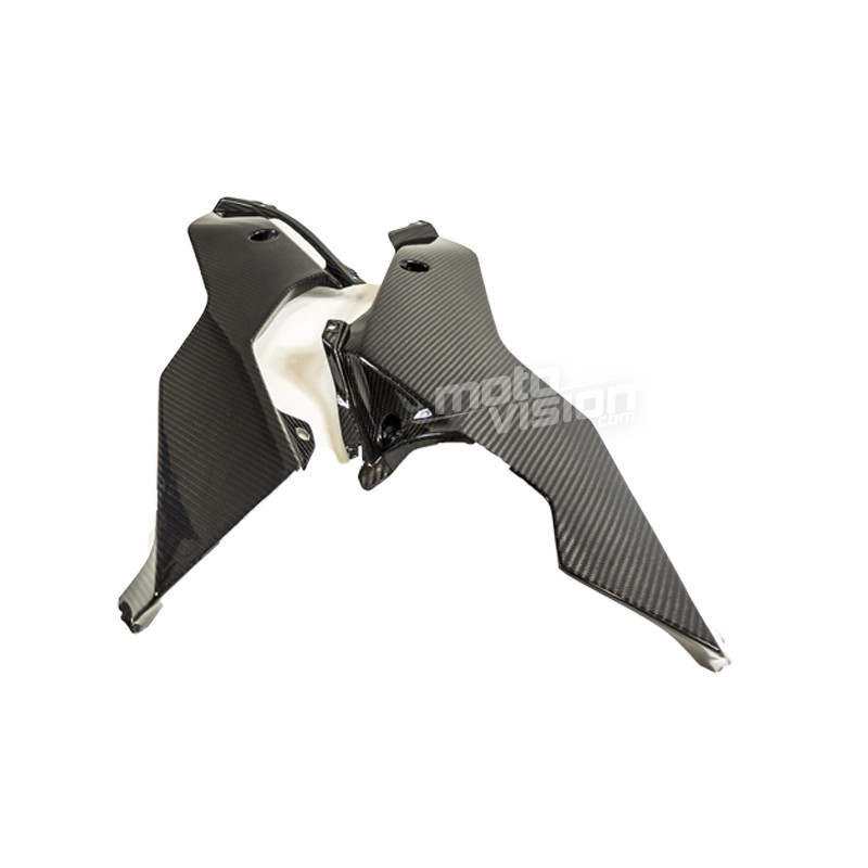 Sabot carbone Yamaha R6 2017+ avec protection thermique intégrée