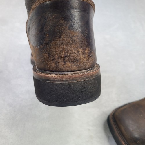 Justin Pulley 8" Stahlkappe Arbeitsstiefel Braun Herren Größe 10D 10 - Bild 13 von 22
