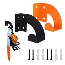 Heavy Duty Chainsaw Holder Wall Mount Garage Shed Organizer Tool Rack UK