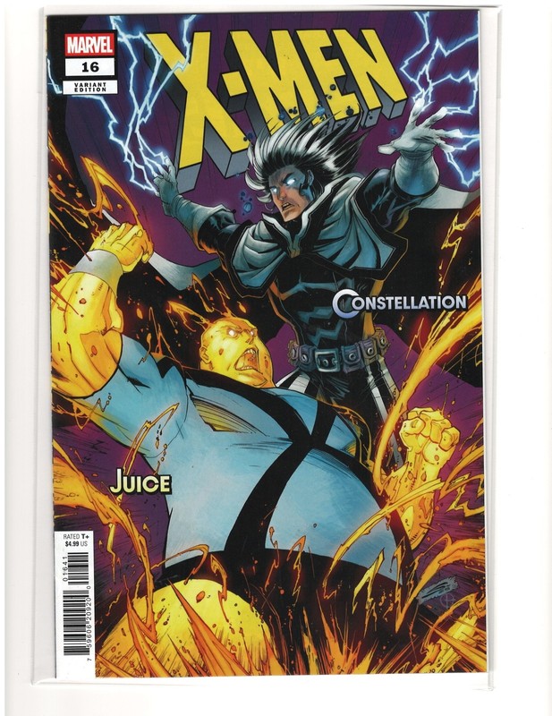 Uncanny X-men (Volume 6) #16 Jan Bazaldua Juice Constellation variant  9.6